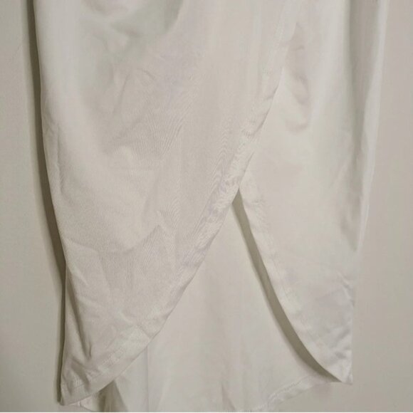 LAST CALL//Draped Maxi Skirt in White by Shein NWOT Size XL - Picture 9 of 12